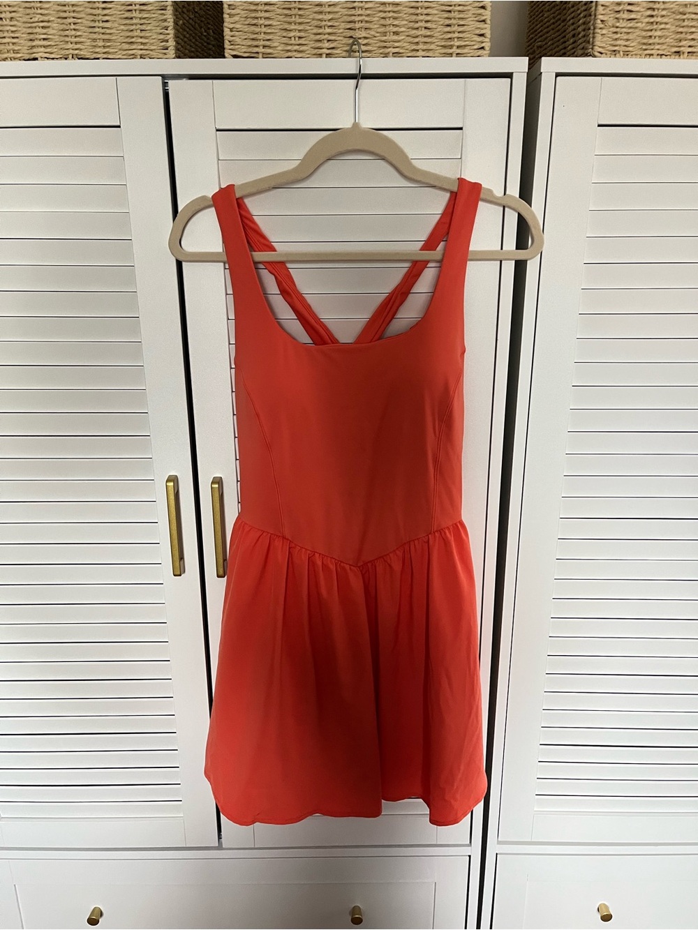 HALARA Coral NWT Sleeveless Skater Dress skirt skirt travel Athleisure
